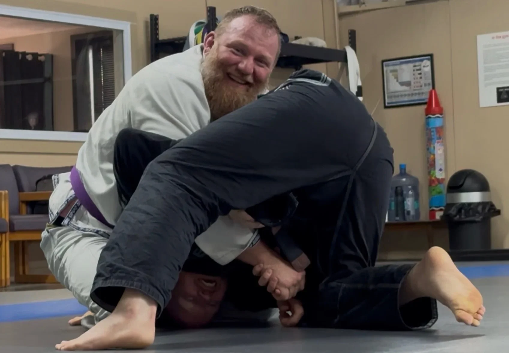 Cast Iron BJJ — in-gym rolling